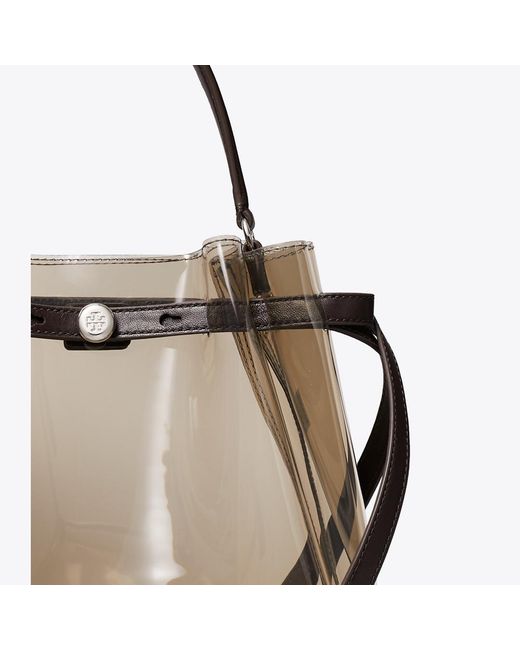 Tory Burch Multicolor Romy Clear Bucket Bag