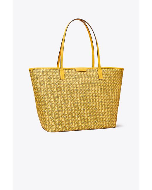 Tory Burch Ever-ready Zip Tote in Yellow | Lyst