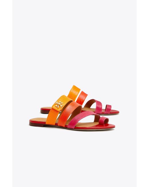 Kira Tweed Sandals in Multicoloured - Tory Burch