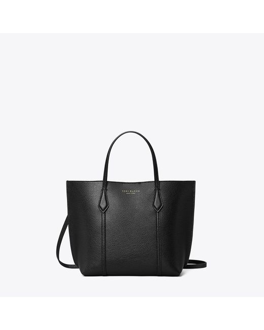 Tory Burch Black Small Perry Tote, One Size