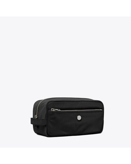Tory Burch Black Large Twist Cosmetic Case