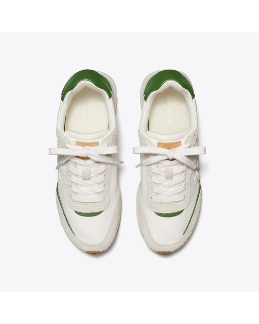 Tory Burch White Destiny Trainer