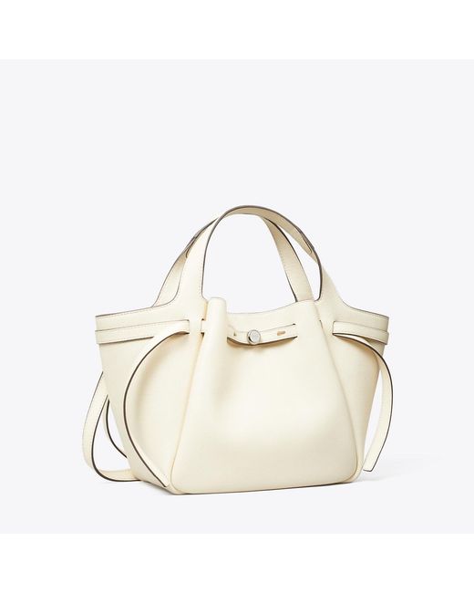 Tory Burch White Small Romy Tote, One Size