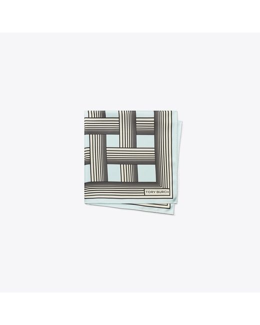 Tory Burch Metallic Gradual Stripe Neckerchief
