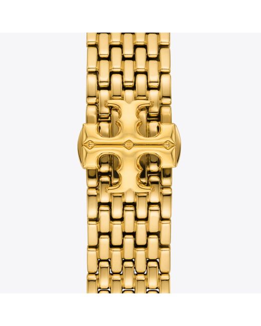 Tory Burch Metallic Eleanor Band For Apple Watch, One Size