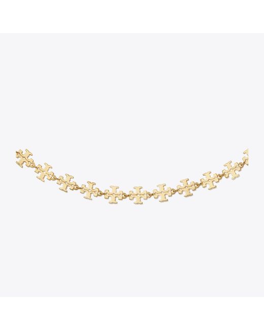 Tory Burch Metallic Icon Necklace, One Size