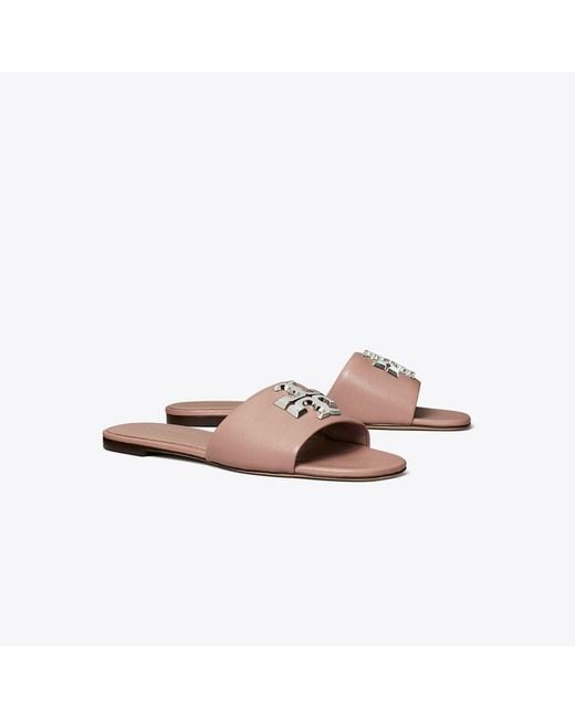Tory Burch Pink Eleanor Slide
