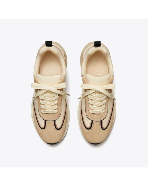 Tory Burch Natural Good Luck Trainer