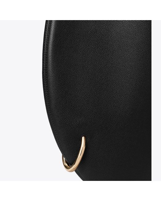 Tory Burch Black Pierced Soft Bag