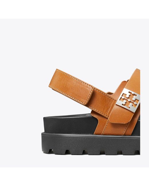 Tory Burch Brown Mellow Sport Sandal