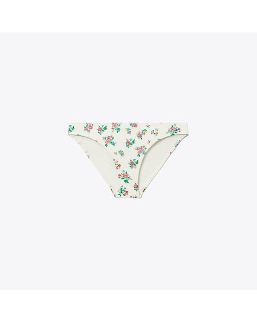 Tory Burch White Hipster Bikini Bottom