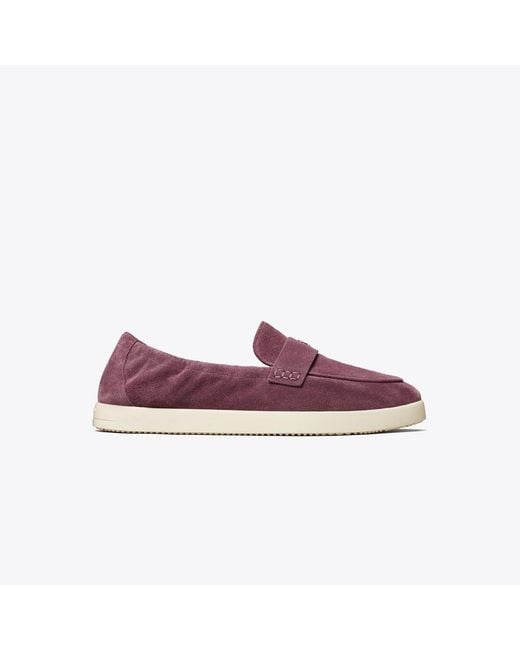 Tory Burch Purple Ballet Sport Loafer