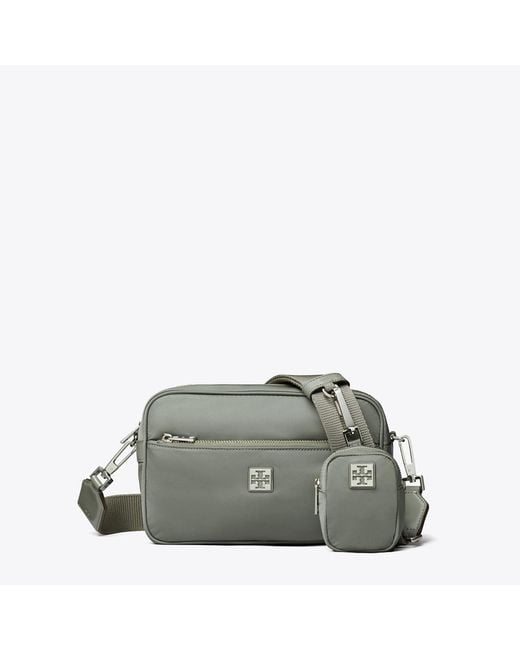 Tory Burch Green Virginia Crossbody Bag, One Size