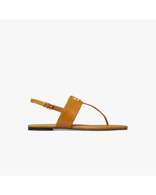 Tory Burch Metallic Eleanor T-Strap Sandal
