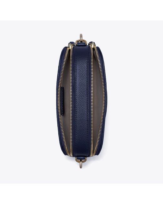 Tory Burch Blue Mini Miller Crossbody Bag, One Size