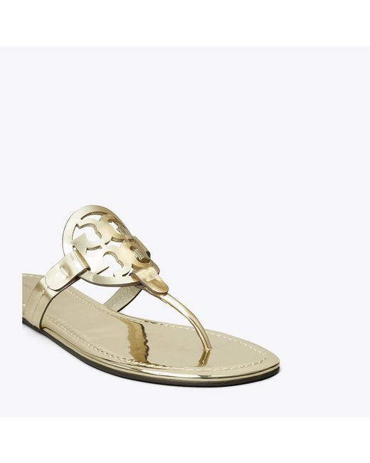 Tory Burch White Miller Metallic Sandal for men