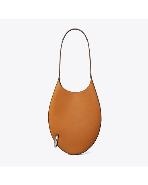 Tory Burch Brown Small Pierced Bag, One Size