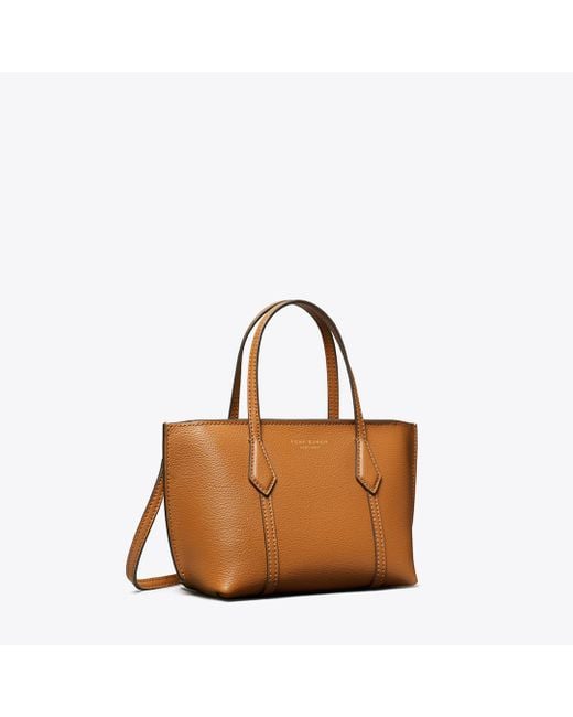 Tory Burch Brown Mini Perry Tote, One Size