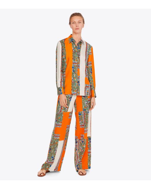 Tory Burch Multicolor Something Wild Trousers