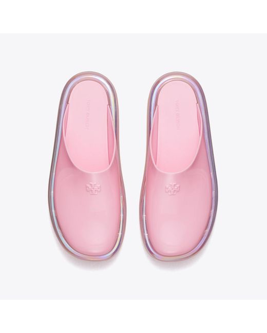 Tory Burch Pink Bubble Clog