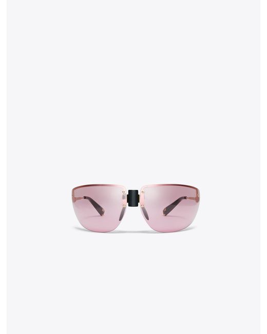 Tory Burch Pink Runway Sunglasses