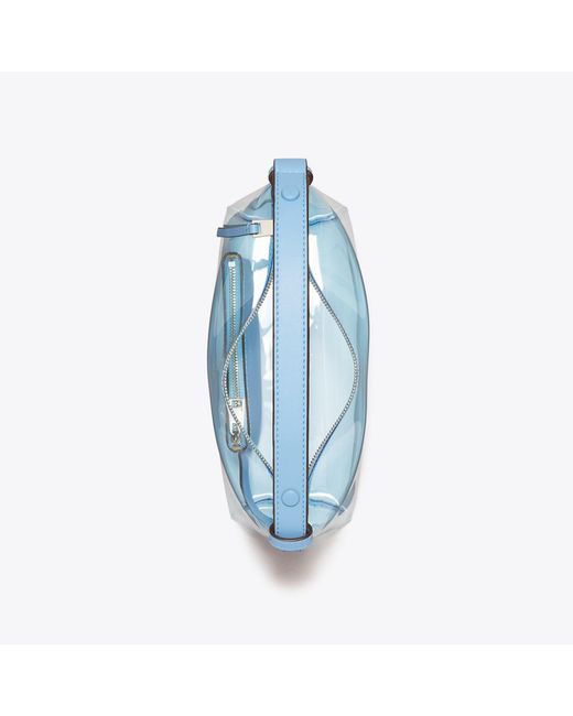 Tory Burch Blue Mellow Clear Shoulder Bag