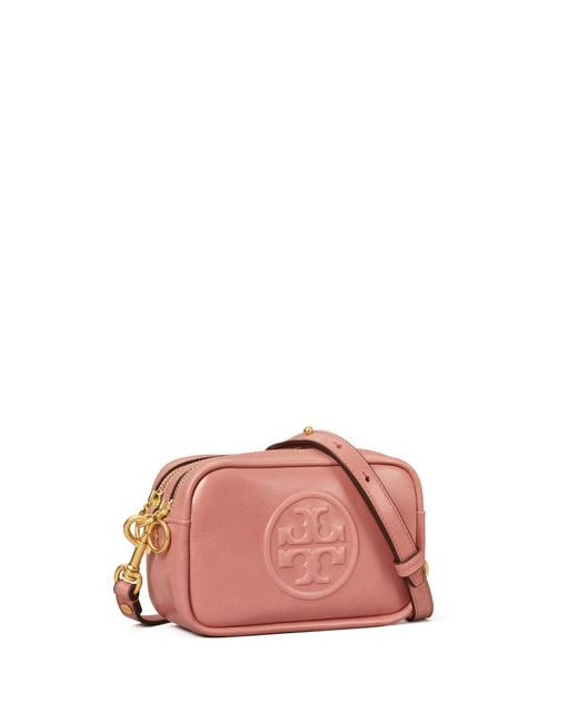 Tory Burch, Bags, Nwt Tory Burch Perry Bombe Wristlet Pink Moon