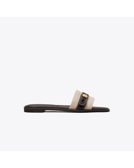 Tory Burch Black Romy Slide