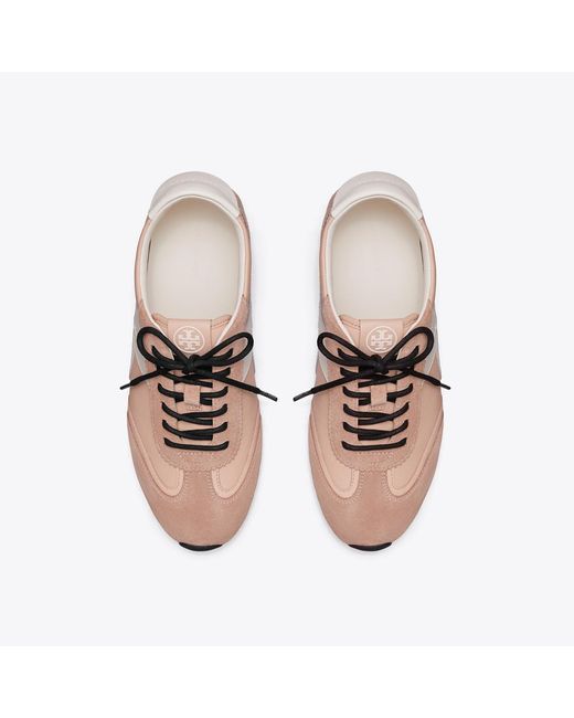 Tory Burch Pink Hank Field Sneaker