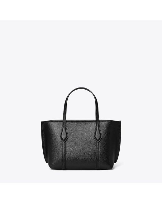 Tory Burch Black Mini Perry Tote, One Size
