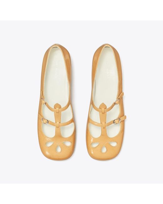 Tory Burch Metallic Mary Jane