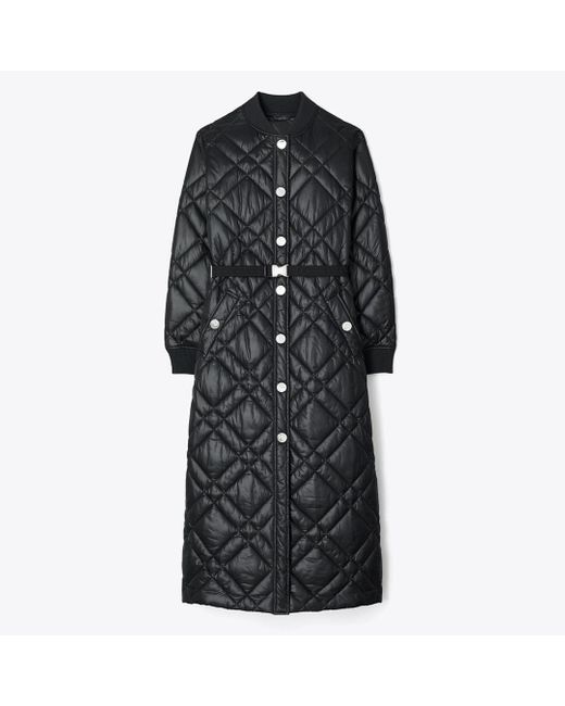 Tory Burch Black Tory Burch Quilted Loriner Jacket