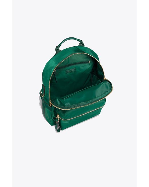 Tory Burch Tilda Zip Backpack in Green | Lyst
