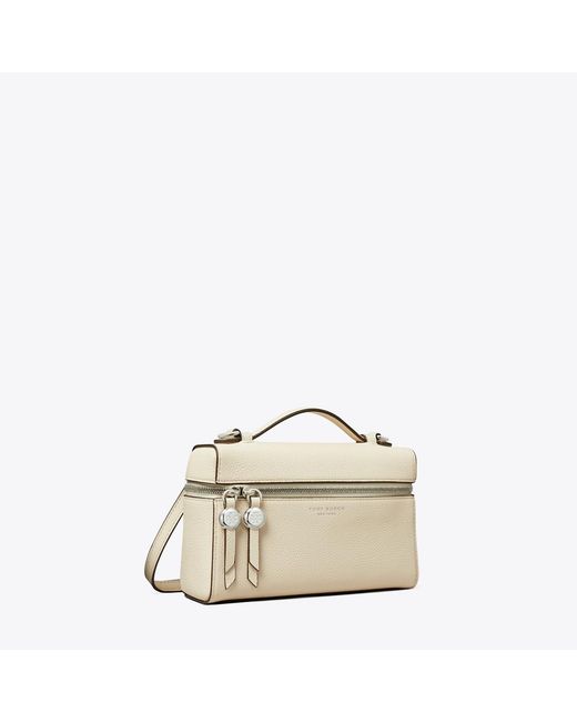 Tory Burch Natural Slim Romy Top Handle Bag, One Size