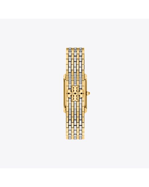 Tory Burch Metallic Slim Eleanor Watch