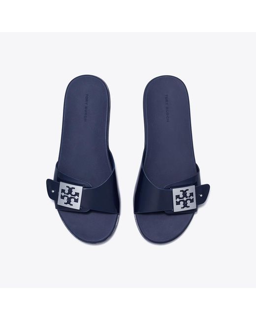 Tory Burch Blue Mellow Slide for men