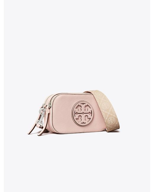 Tory Burch Pink Mini Miller Crossbody Bag