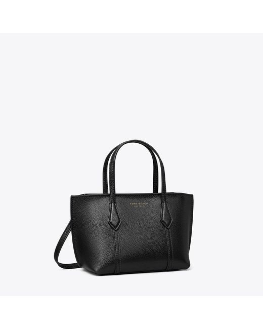 Tory Burch Black Mini Perry Tote