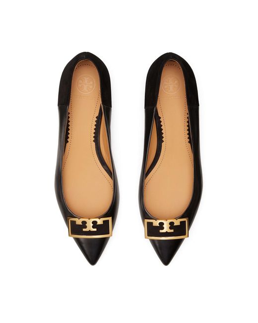 tory burch pointed flat