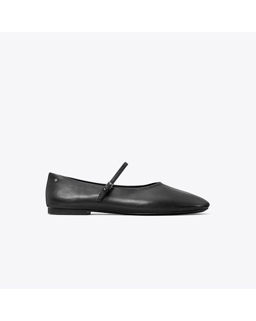 Tory Burch Black Mary Jane Ballet