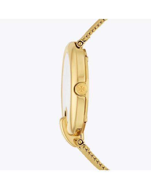 Tory Burch Metallic Pierced Watch