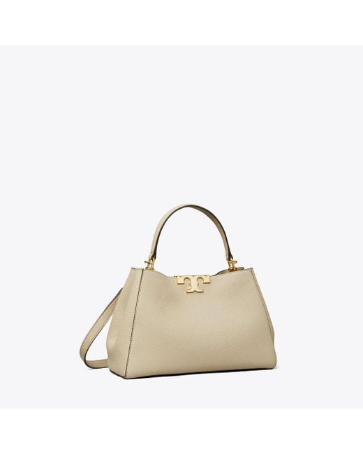 Tory Burch Natural Medium Eleanor Soft Satchel