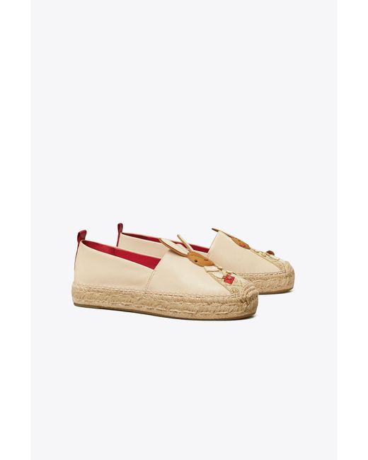 Tory burch shop slip on espadrilles