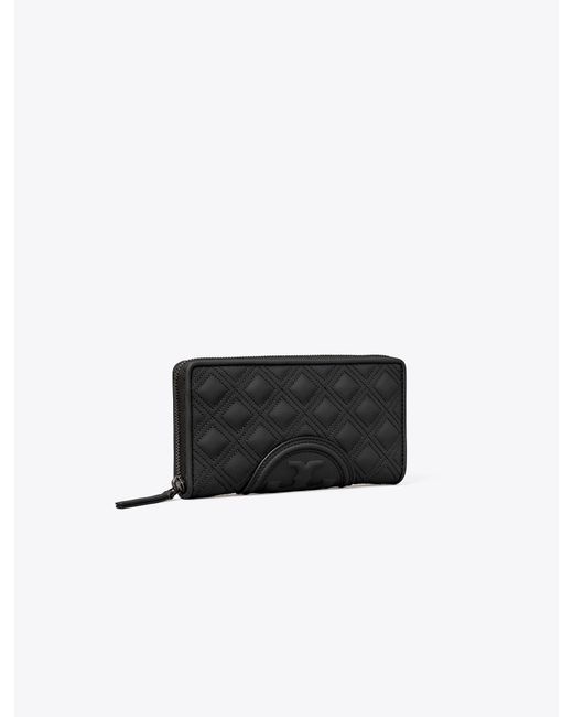 Tory burch fleming zip continental wallet cheap