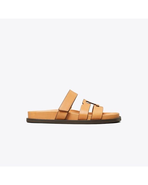Tory Burch Brown Ines Burch Slide