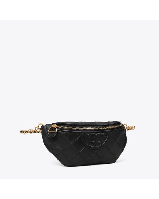 Tory Burch Black Fleming Soft Belt Bag