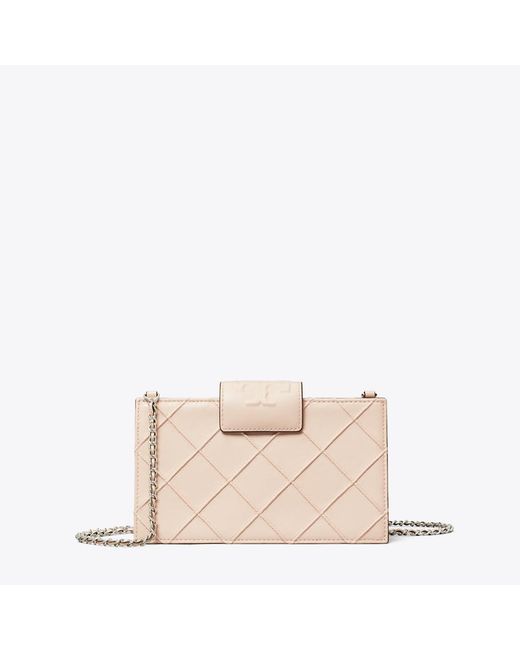 Tory Burch Pink Mini Fleming Crossbody