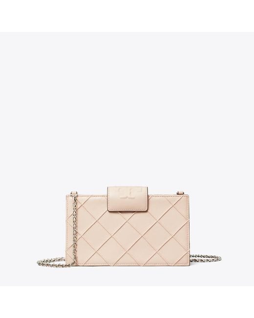 Tory Burch Pink Mini Fleming Crossbody