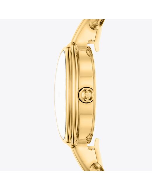 Tory Burch Metallic Small Oval Watch Gift Set, One Size