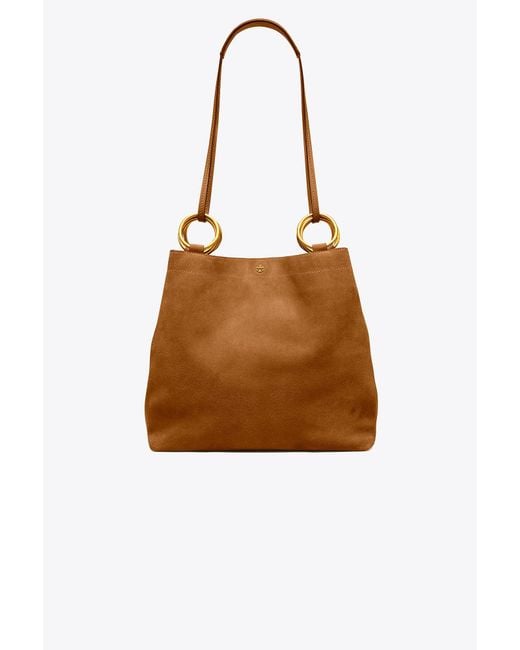 Tory Burch Farrah Tote in Brown Lyst